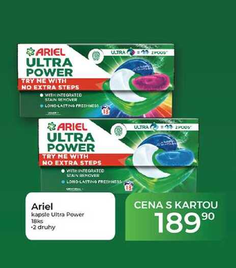 Ariel kapsle Ultra Power 18ks