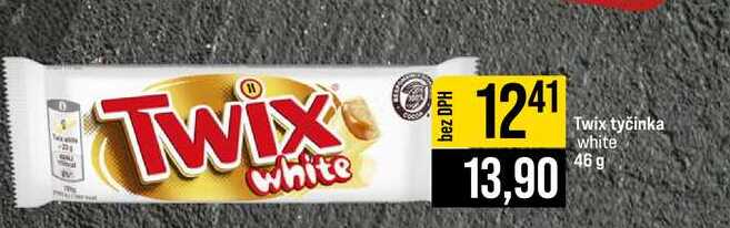 Twix tyčinka white 46 g 