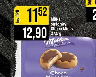 Milka sušenky Choco Minis 37.5g