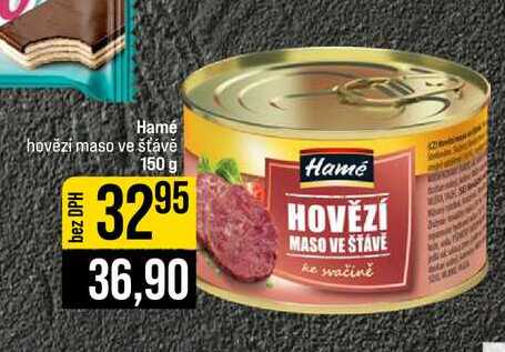 Hamé hovězí maso ve šťávě 150 g