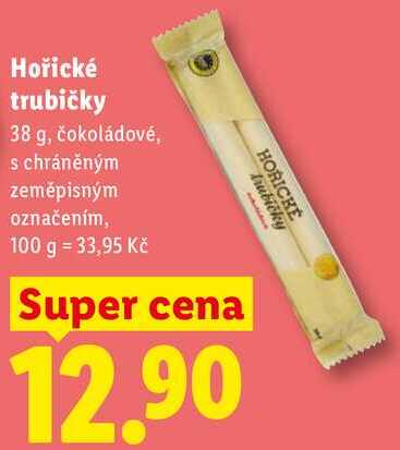 Hořické trubičky, 38 g