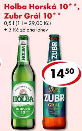 Holba Horská 10, 0,5 l
