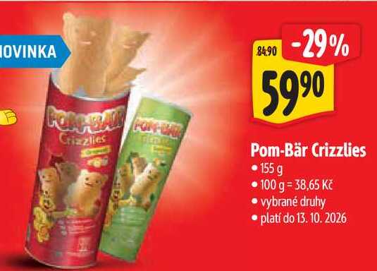 Pom-Bär Crizzlies, 155 g
