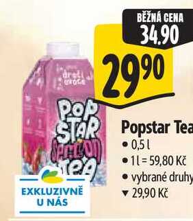 Popstar Tea, 0,5 l