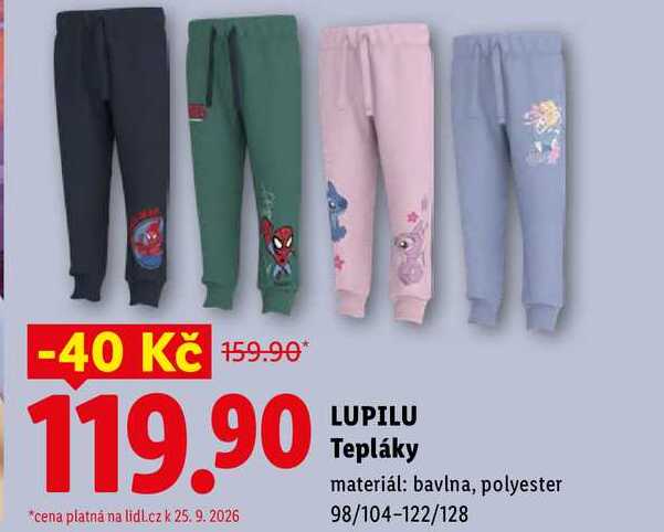 LUPILU Tepláky