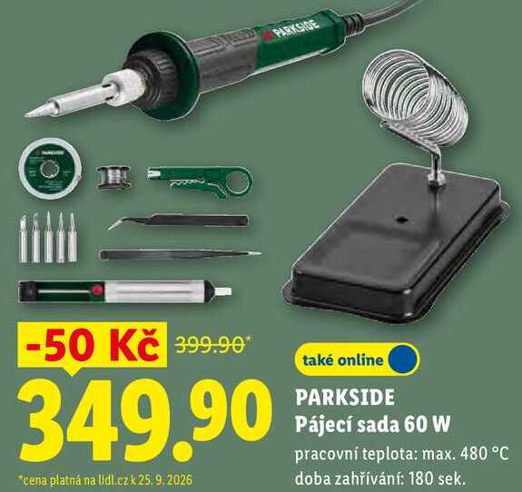 PARKSIDE Pájecí sada 60 W