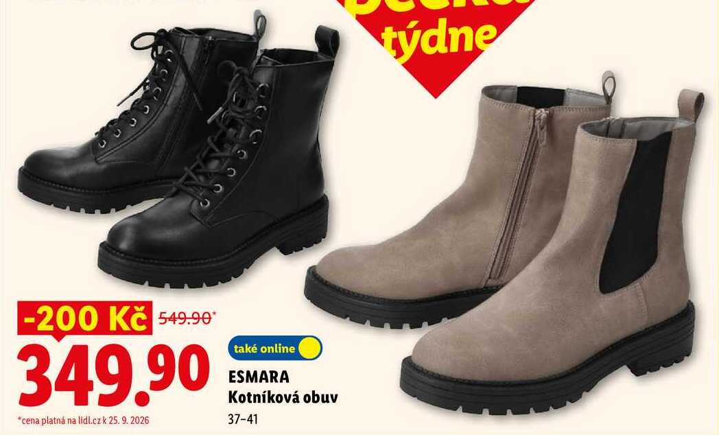 ESMARA Kotníková obuv
