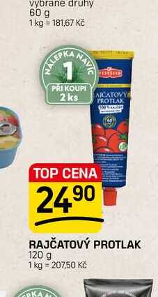  RAJČATOVÝ PROTLAK 120 g 
