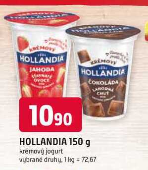 Hollandia Krémový jogurt 150g