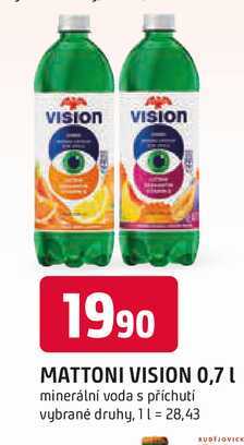 MATTONI VISION 0,7l