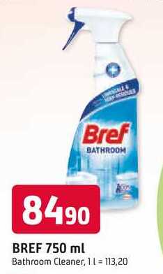 BREF koupelnový čistič 750 ml