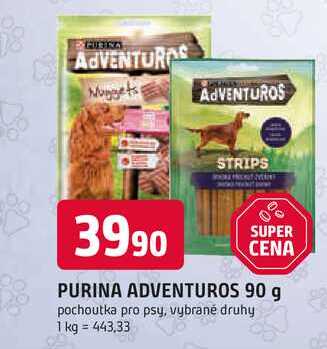 PURINA ADVENTUROS 90 g pochoutka pro psy