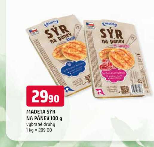 MADETA SÝR NA PÁNEV 100 g