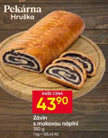 Závin s makovou náplní 350 g