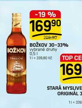 BOŽKOV 30-33% 0,5l