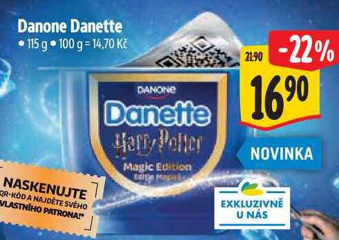 Danone Danette, 115 g