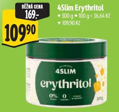 4Slim Erythritol, 300 g 