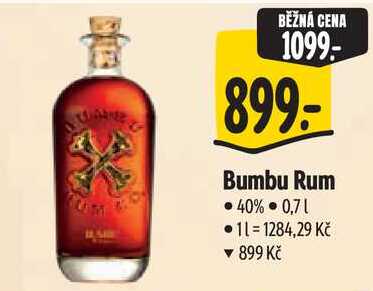 Bumbu Rum, 0,7 l