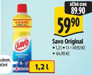 Savo Original, 1,2 l