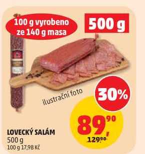 LOVECKÝ SALÁM, 500 g 