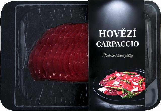 Hovězí carpaccio