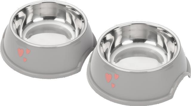 MAX & MILA'S WORLD Miska pro zvířata 2x 200 ml