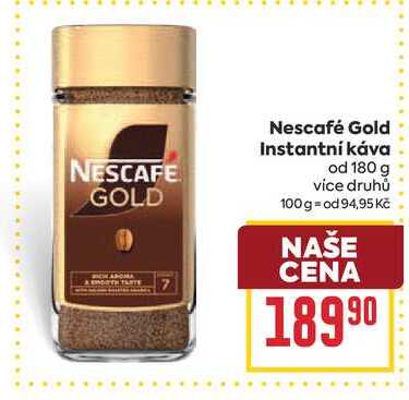 Nescafé Gold Instantni Κάνα od 180 g
