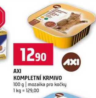 AXI KOMPLETNÍ KRMIVO 100 g mozaika pro kočky