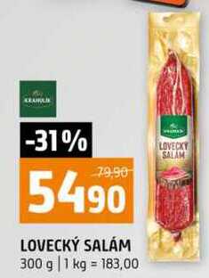 LOVECKÝ SALÁM 300 g