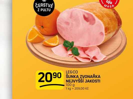 ŠUNKA ZVONAŘKA NEJVYŠŠÍ JAKOSTI 100 g