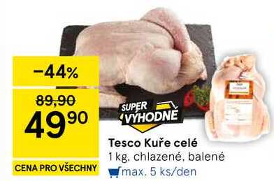 Tesco Kuře celé, 1 kg