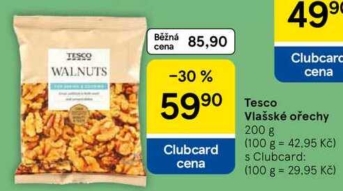 Tesco Vlašské ořechy, 200 g