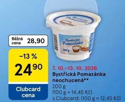 Bystřická Pomazánka neochucená, 200 g