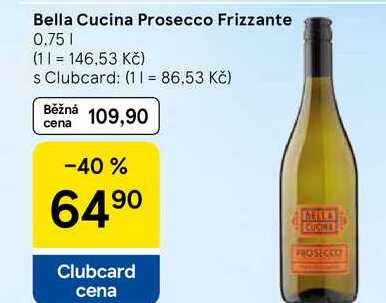 Bella Cucina Prosecco Frizzante, 0.75 l
