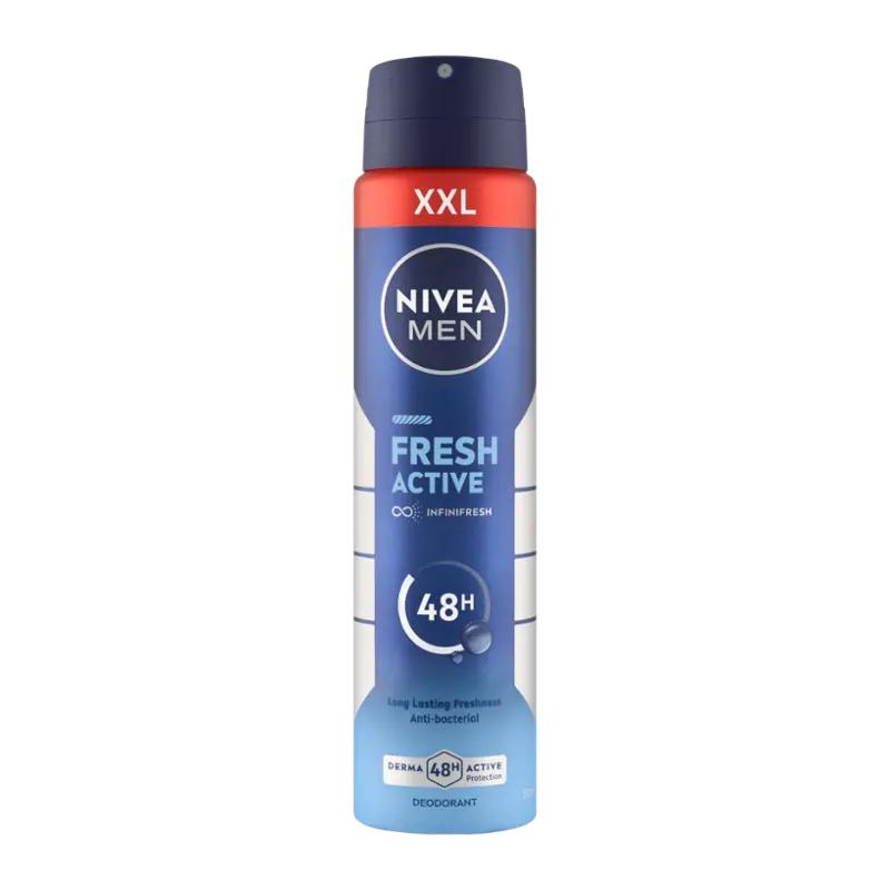 NIVEA Men Deodorant sprej pro muže Fresh Active, 250 ml
