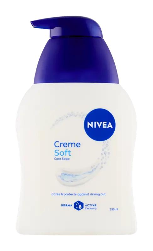 NIVEA Krémové tekuté mýdlo Creme Soft, 250 ml