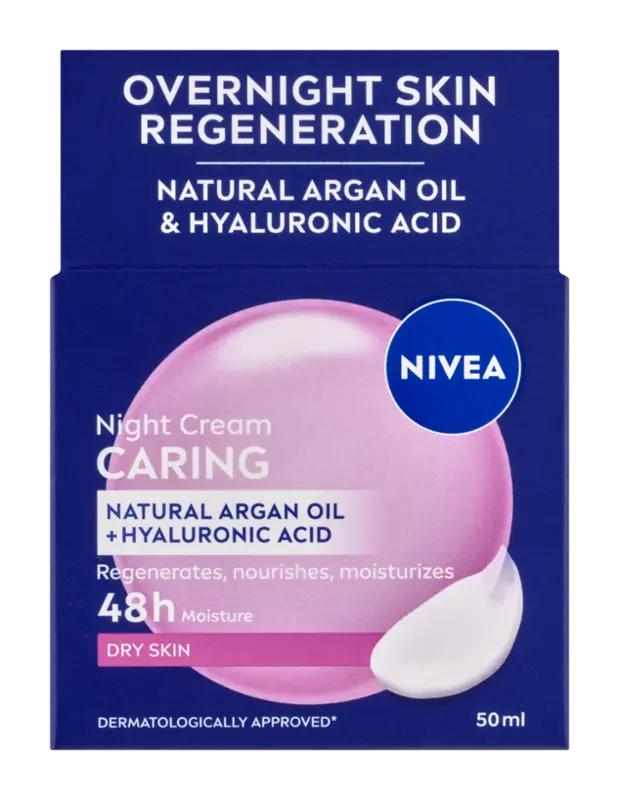 NIVEA Výživný noční krém pro suchou až citlivou pleť, 50 ml