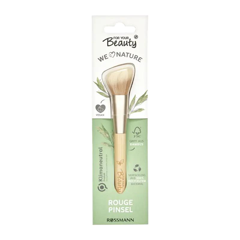 for your Beauty Štětec na tvářenku We Love Nature, 1 ks