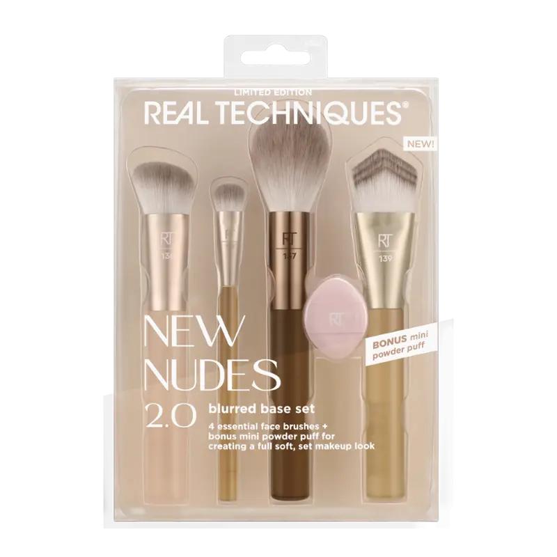 Real Techniques Sada štětců na obličej New Nudes, 1 ks