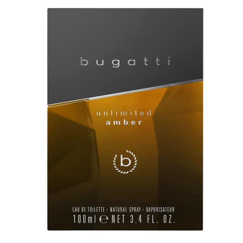Bugatti Unlimited amber toaletní voda pro muže, 100 ml