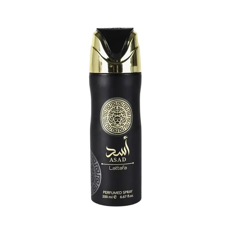 Lattafa Deodorant sprej Unisex Asad, 200 ml