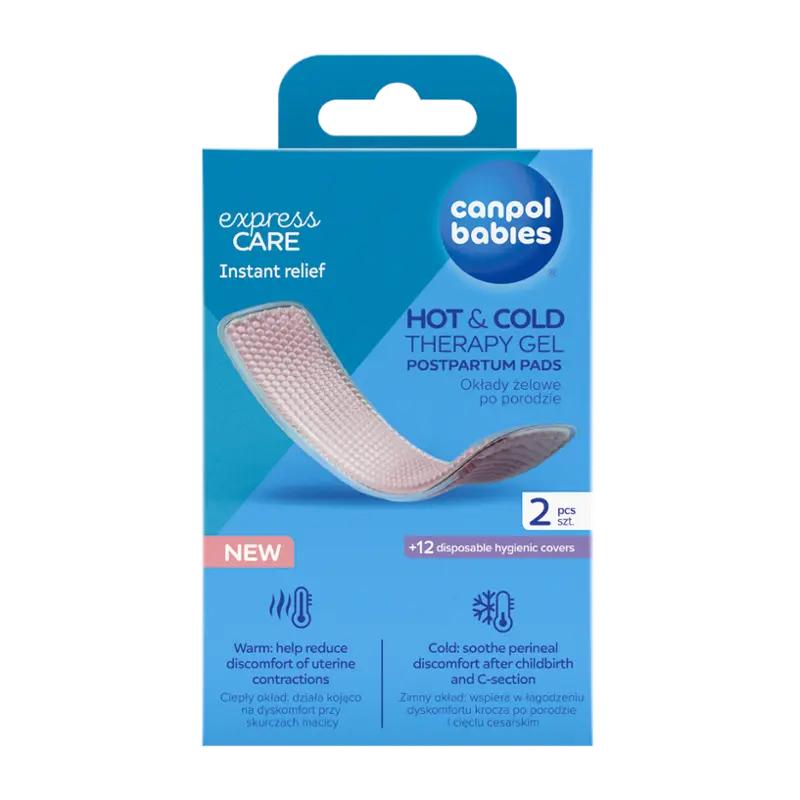 Canpol babies Poporodní gelové vložky Hot & Cold, 2 ks
