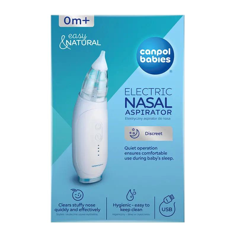 Canpol babies Elektrická nosní odsávačka Easy&Natural, 1 ks