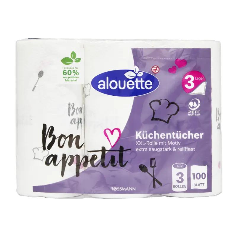 alouette Kuchyňské utěrky 3vrstvé XXL, 69 m