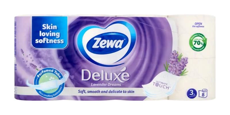 Zewa Toaletní papír Deluxe Lavender Dreams 3vrstvý, 154.4 m