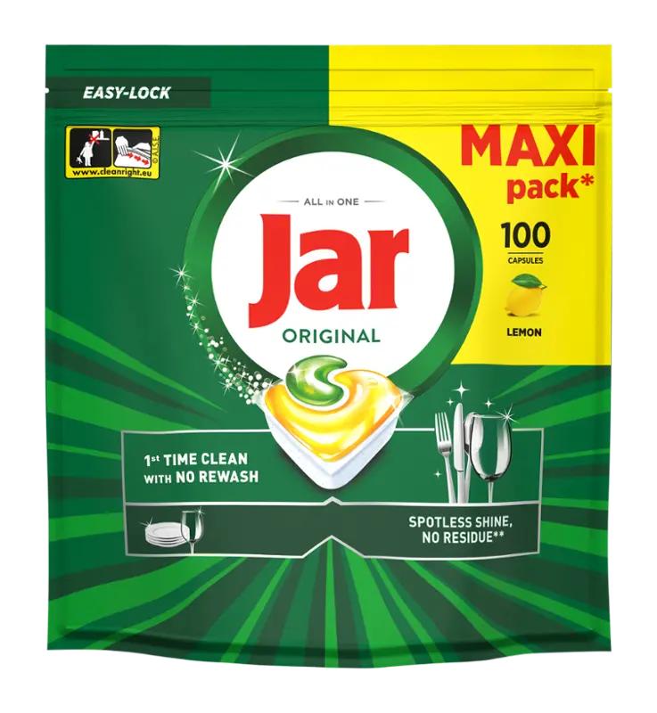 Jar Tablety do myčky All in One Lemon, 100 ks