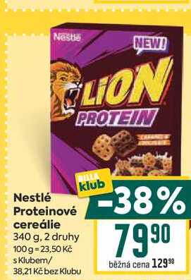 Nestlé Proteinové cereálie 340 g