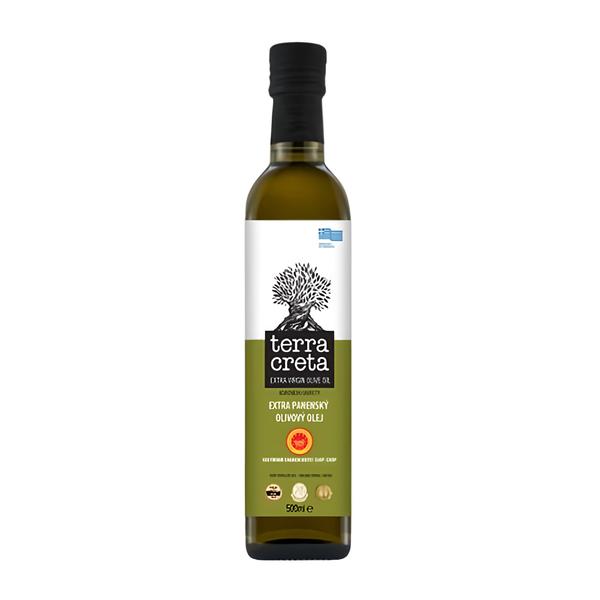 Terra Creta Extra panenský olivový olej Estate PDO Kolymvari