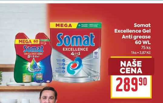 Somat Excellence Gel Anti grease 60 WL 75 ks