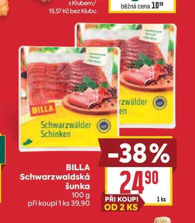 Schwarzwaldská šunka 100 g